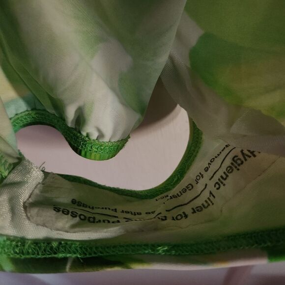 Liz Claiborne Vintage One Piece Lightly Padded High Thigh Swimsuit Size 16 - Picture 9 of 9